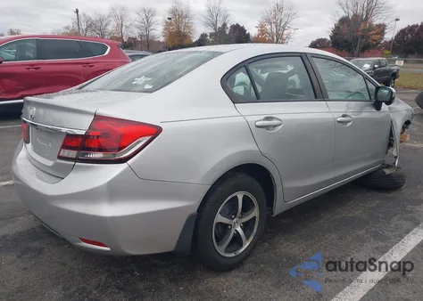 2015 Honda Civic Se z USA, uszkodzony, nr VIN 19XFB2F79FE208687